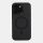 Skech Hard Rubber MagSafe fekete ütésálló iPhone 14 tok, hátlap