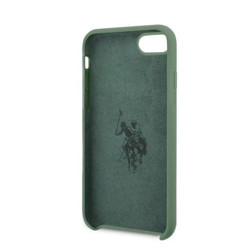 U.S. Polo Assn. iPhone 7 / 8 / SE szilikon tok, hátlap ZÖLD