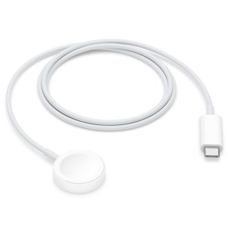   Apple Watch mágneses vezeték nélküli töltő kábel type-c FEHÉR
