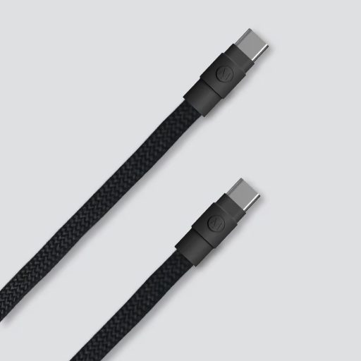 M.Craftsman Telefon Vállpánt Cross-Body Töltőkábellel All Black