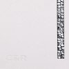 Cango & Rinaldi iPhone SE / 8 / 7 fehér bőr tok fehér Swarovski kristályokkal