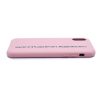 Cango & Rinaldi iPhone X / XS rózsaszín bőr tok fehér Swarovski kristályokkal