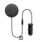 Baseus CW01 Magsafe autós tartó, szellőzőrácsba, wireless gyorstöltő, fekete, 15W, Szivargyujtó adapterrel