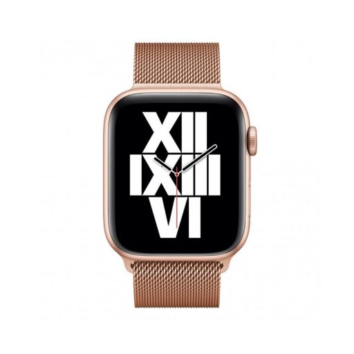 Devia Milánói szíj ROZÉARANY Apple Watch 42 / 44 / 45 / 49 mm