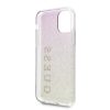 Guess glitteres színátmenetes szilikon tok, hátlap iPhone 11 Pro