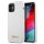 Guess szilikon soft-touch tok, hátlap FEHÉR iPhone 12 Mini