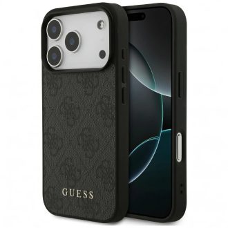   Guess 4G Classic Apple iPhone 17 Pro hátlap tok, szürke guhcp17LG4GFGR