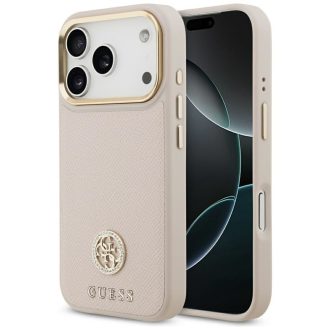   Guess MagSafe Apple iPhone 17 Pro / iPhone 18 Pro hátlap tok, pink guhmp17lpgcrmdep