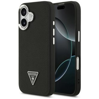 Guess Apple iPhone 17 hátlap tok, fekete guhmp17spgtspsk