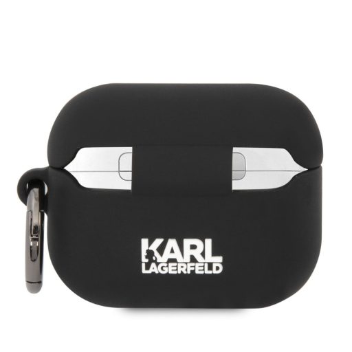 Karl Lagerfeld Apple Airpods Pro tok FEKETE
