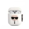 Karl Lagerfeld Apple Airpods tok FEHÉR