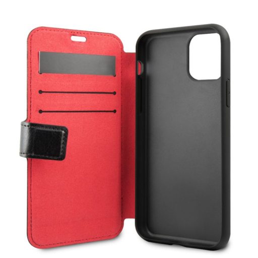 Karl Lagerfeld iPhone 11 flip, kinyithatós tok FEKETE