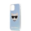 Karl Lagerfeld Choupette mintás színváltós tok, hátlap iPhone 12 mini