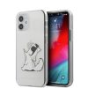Karl Lagerfeld choupette mintás tok, hátlap iPhone 12 Pro Max