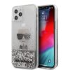 Karl Lagerfeld glitteres folyós tok, hátlap iPhone 12 / 12 Pro