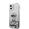 Karl Lagerfeld glitteres folyós tok, hátlap iPhone 12 mini