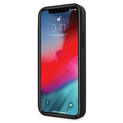 Karl Lagerfeld fém logós tok, hátlap iPhone 12 mini