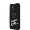 Karl Lagerfeld forever karl mintás tok, hátlap iPhone 12 mini