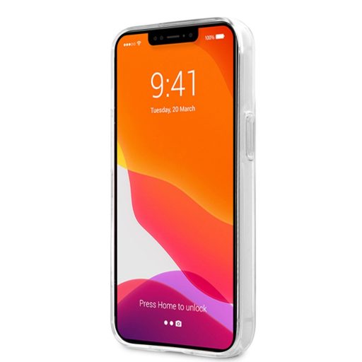 Karl Lagerfeld choupette mintás Átlátszó iPhone 13 Pro Max tok, hátlap