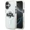 Karl Lagerfeld Apple iPhone 17 hátlap tok, MagSafe átlátszó klhmp17shgkigkbt
