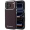 Karl Lagerfeld Apple iPhone 17 Pro / iPhone 18 Pro MagSafe kompatibilis hátlap tok, lila klhmp18lpsklf0fr