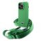 Lacoste Apple iPhone 15 Pro Max hátlap tok, zöld lchcp15xspvcn