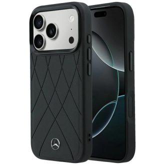   Mercedes Apple iPhone 17 Pro / iPhone 18 Pro tok, hátlap fekete mehmp mehmp18l25pseclk