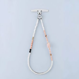 M.Beads Telefon karkötő Peach