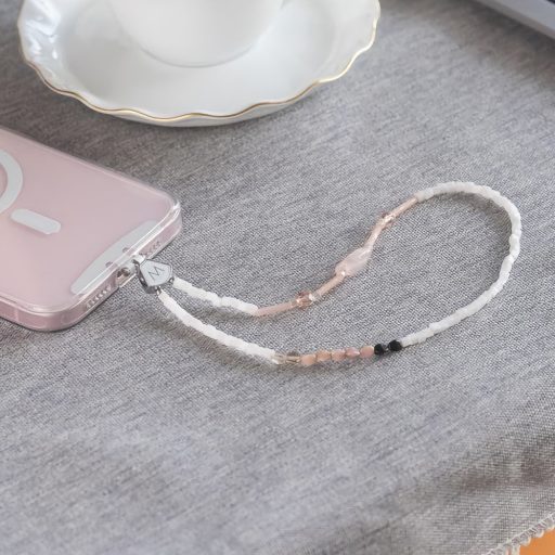 M.Beads Telefon karkötő Peach