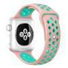 Apple Watch PINK / ZÖLD lélegző sport szíj 38 / 40 / 41 mm