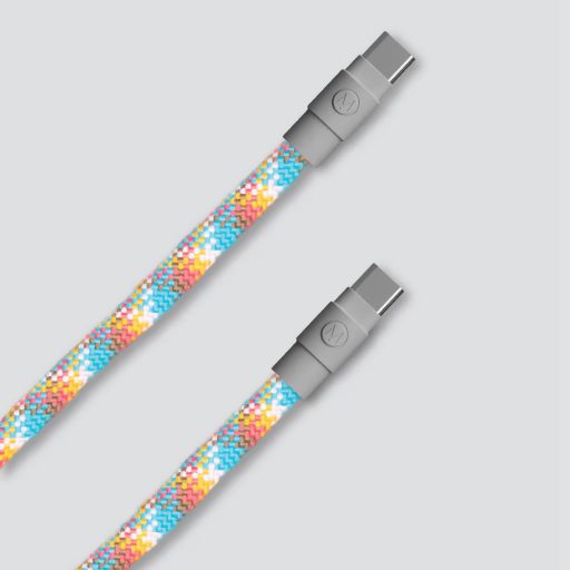 M.Craftsman Telefon Vállpánt Cross-Body Töltőkábellel Rainbow