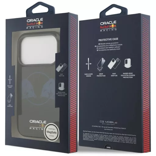 Red Bull Apple iPhone 17 Pro tok, hátlap rbhmp17l24hidbv