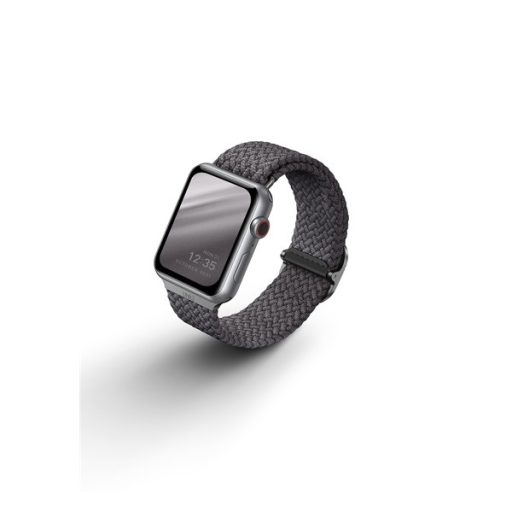 Uniq Aspen fonott szíj Apple Watch 42/44/45/49mm, szürke
