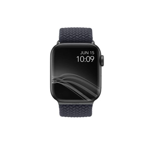 Uniq Aspen fonott szíj Apple Watch 42/44/45/49mm, szürke