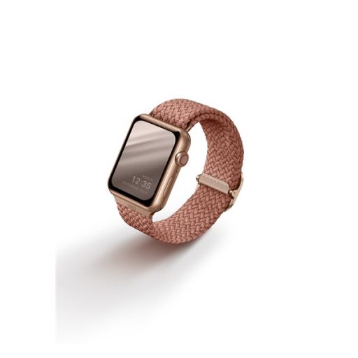 Uniq Aspen fonott szíj Apple Watch 38/40/41/42 mm, rózsaszín
