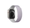 Uniq Revix mágneses szilikon szíj Apple Watch 42/44/45/49mm, lila/fehér