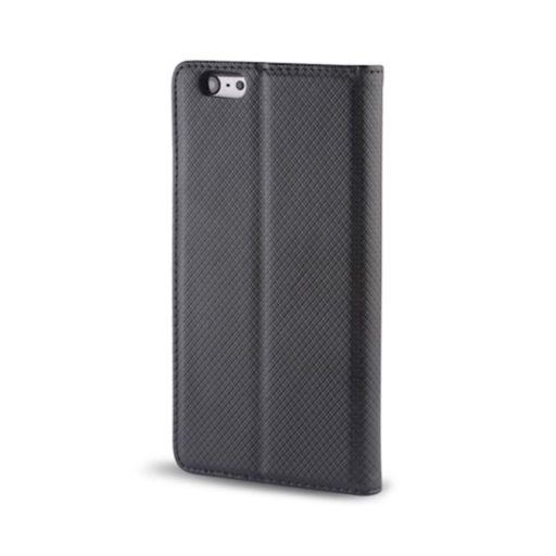 Magnet Apple iPhone 14 Pro Max mágneses flip tok, fekete
