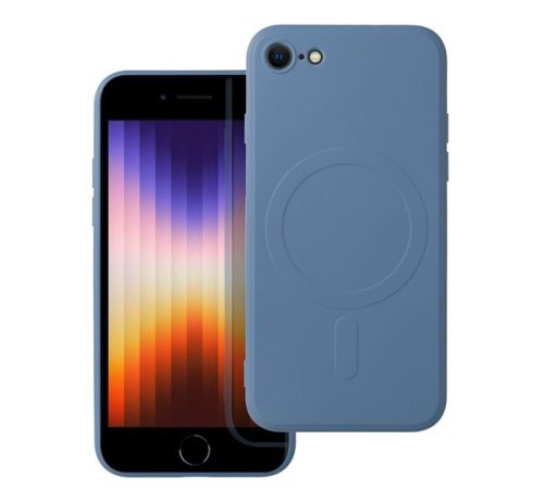 Magsafe szilikon tok Apple iPhone SE 2022/SE 2020/8/7, kék