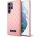 Karl Lagerfeld 3D Monogram Samsung Galaxy S23 Ultra, szilikon tok, rózsaszín