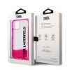 Karl Lagerfeld Liquid Glitter Elong Apple iPhone 14 Plus hátlap tok, rózsaszín KLHCP14MLCKVF