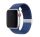 Phoner Spun Apple Watch csatos fonott szövet szíj, 38/40/41mm, kék
