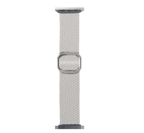 Phoner Hook Apple Watch csatos fonott szövet szíj, 38/40/41mm, fehér