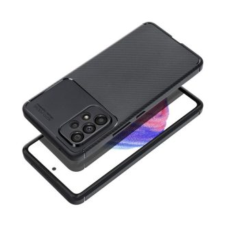   Forcell Carbon Premium hátlap tok,  Samsung Galaxy A34 5G , fekete
