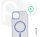 Phoner Apple iPhone 11 Hybrid Mag MagSafe kemény hátlap tok, égkék