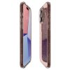 Spigen Liquid Crystal Glitter Apple iPhone 15 Plus tok, csillámos rózsaszín átlátszó