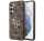 Guess PU 4G Metal Logo Samsung Galaxy S23 FE hátlap tok, barna