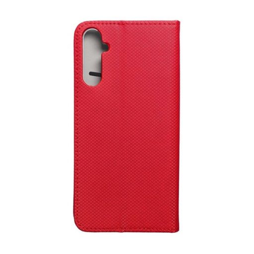Magnet Samsung Galaxy A05s mágneses flip tok piros