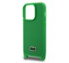 Lacoste Iconic Petit Pique Crossbody Woven Logo iPhone 15 Pro Max MagSafe tok, zöld