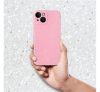 Clear 2mm Apple Iphone 13 csillámos tok, rózsaszín