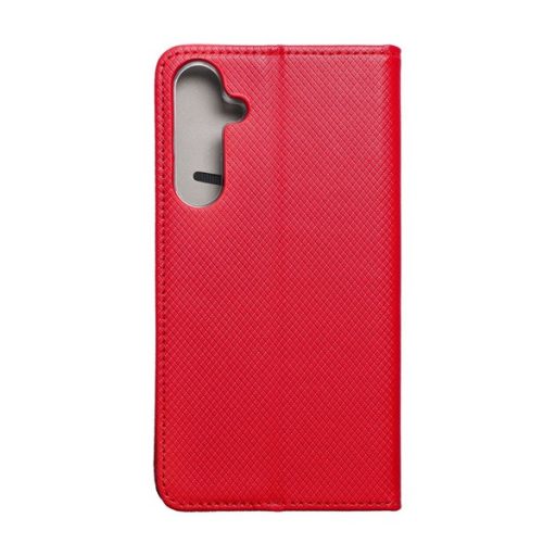 Magnet Samsung Galaxy A35 mágneses flip tok, piros